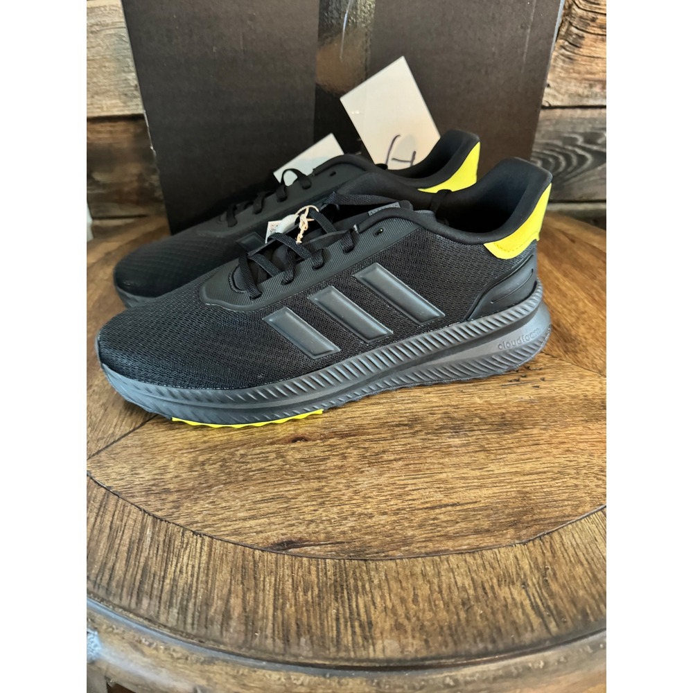 Adidas X_PLRPATH Mens Running Shoes Black Yellow JP7936 Cloudfoam Sneakers Sz 13